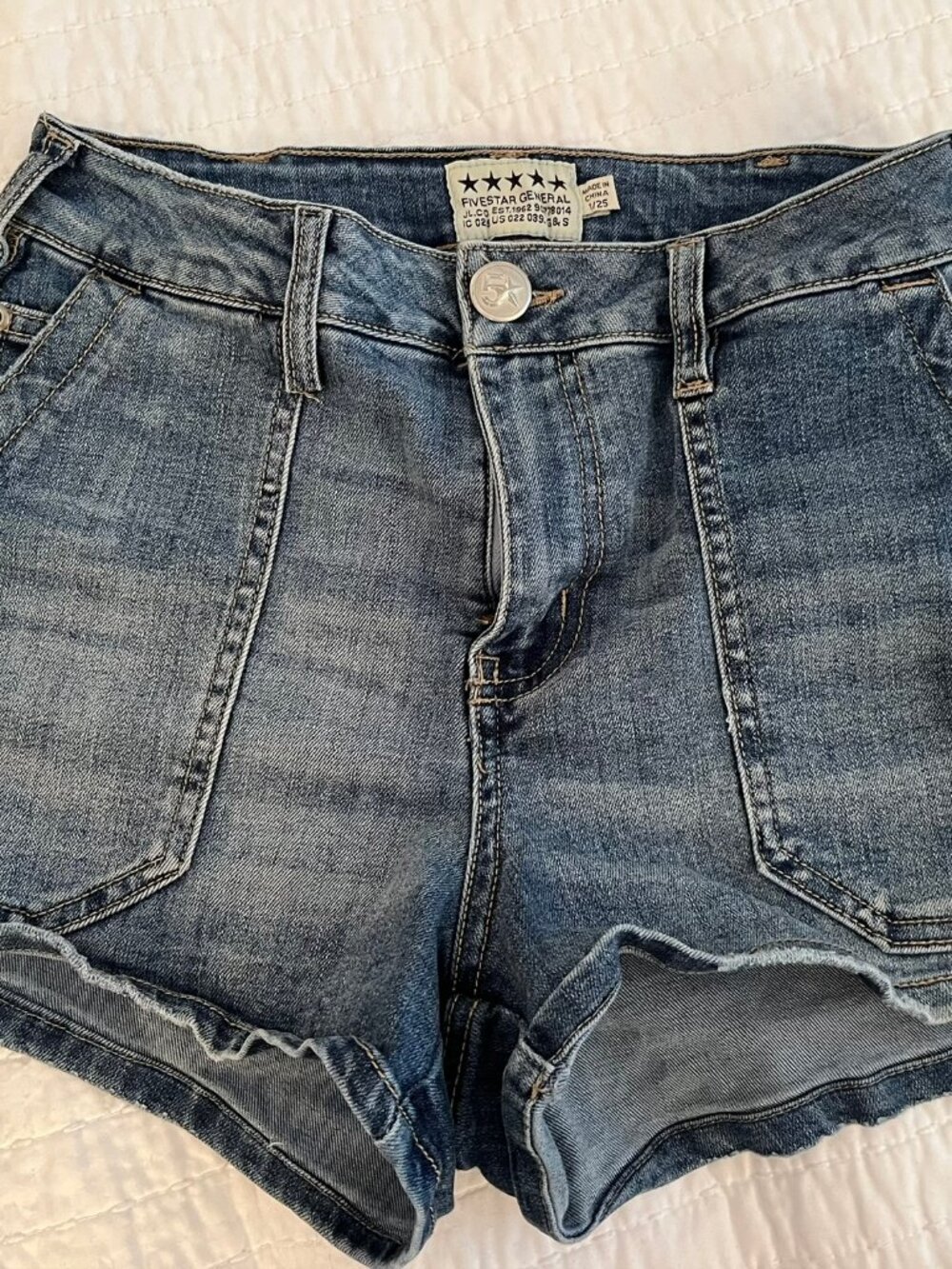Five Star General Denim Shorts Size 1/25